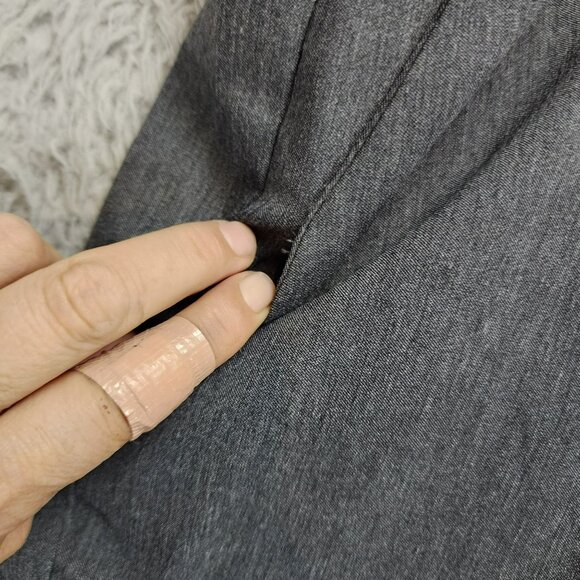 Briggs Pants Womens 16 Gray Stretch High Rise Comfort Waistband Dress NWT - Picture 5 of 16